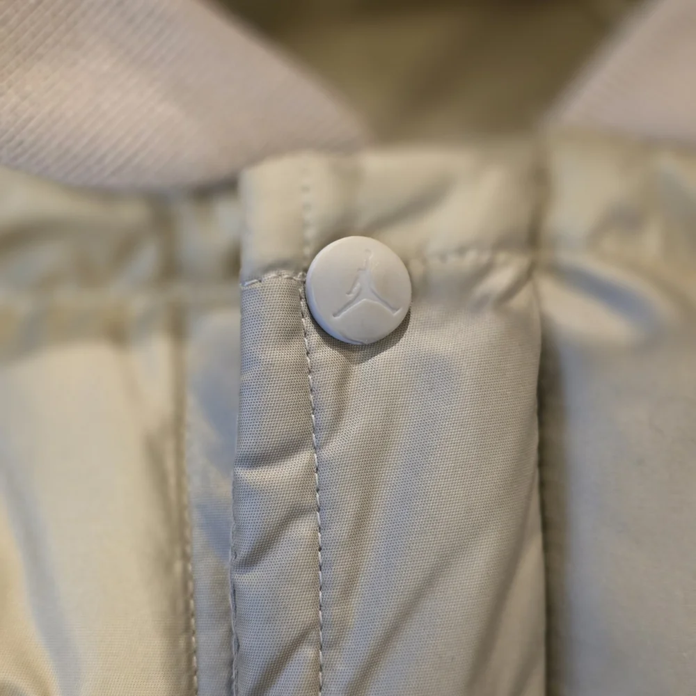 Jordan Brand Tan/Gold Quilted Bomber Jacket - Picture 7 of 9